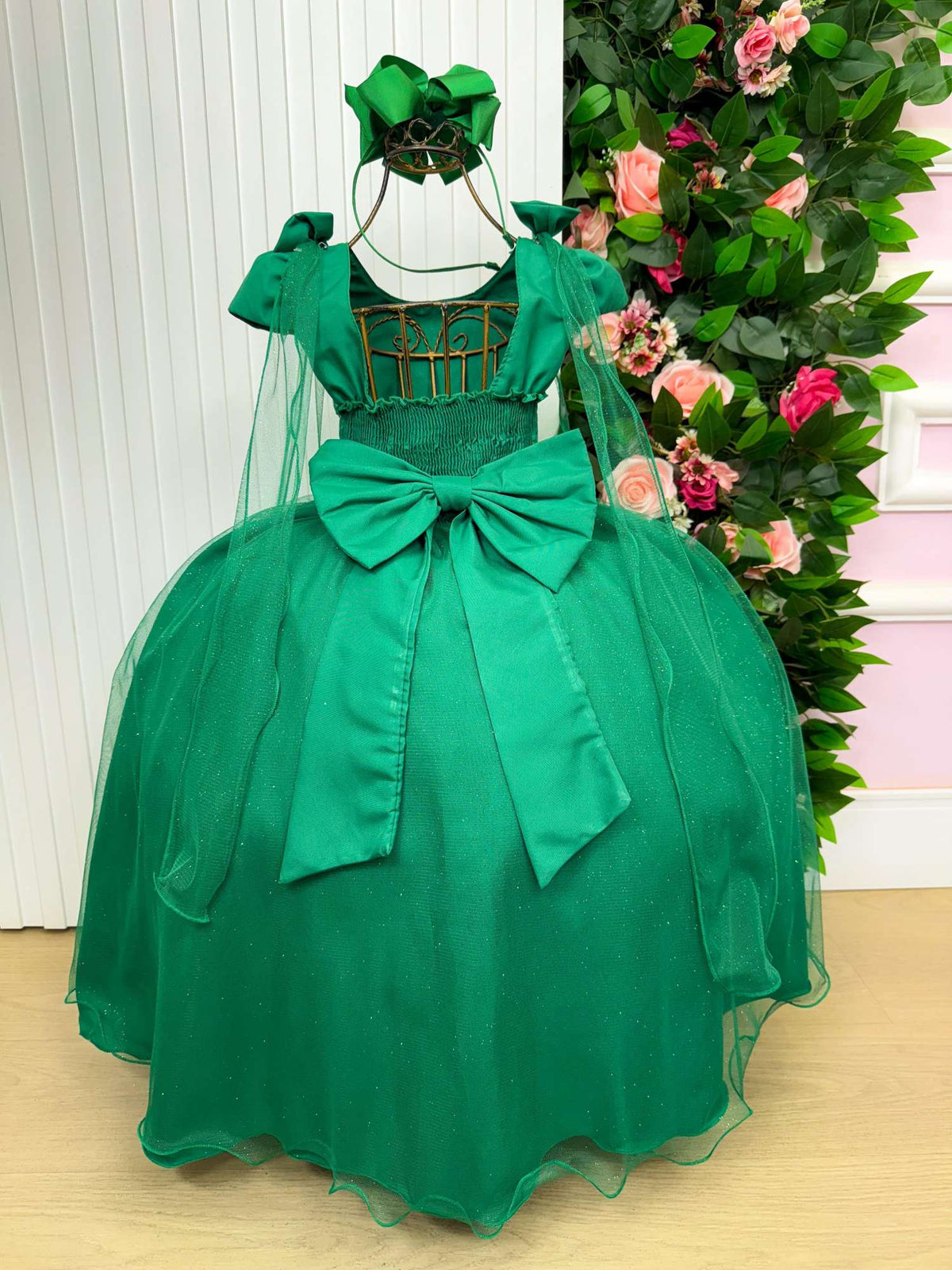 Vestido Banana Club Longo Diamante Verde Bandeira (VESTBNANCLBLONVRDBAND)
