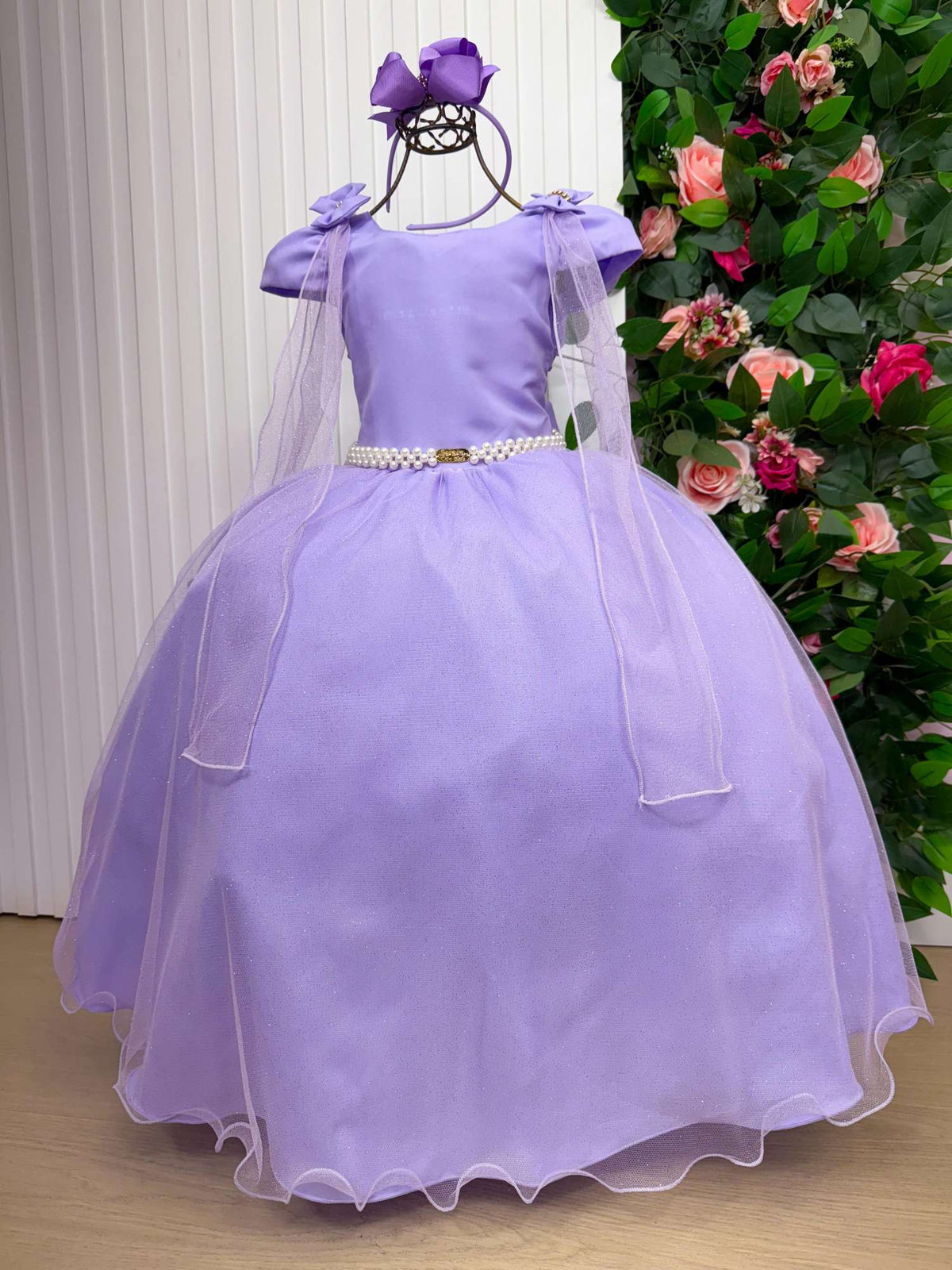 Vestido Banana Club Longo Diamante Lilas (VESTBNANCLBLNGDMNTLLS)