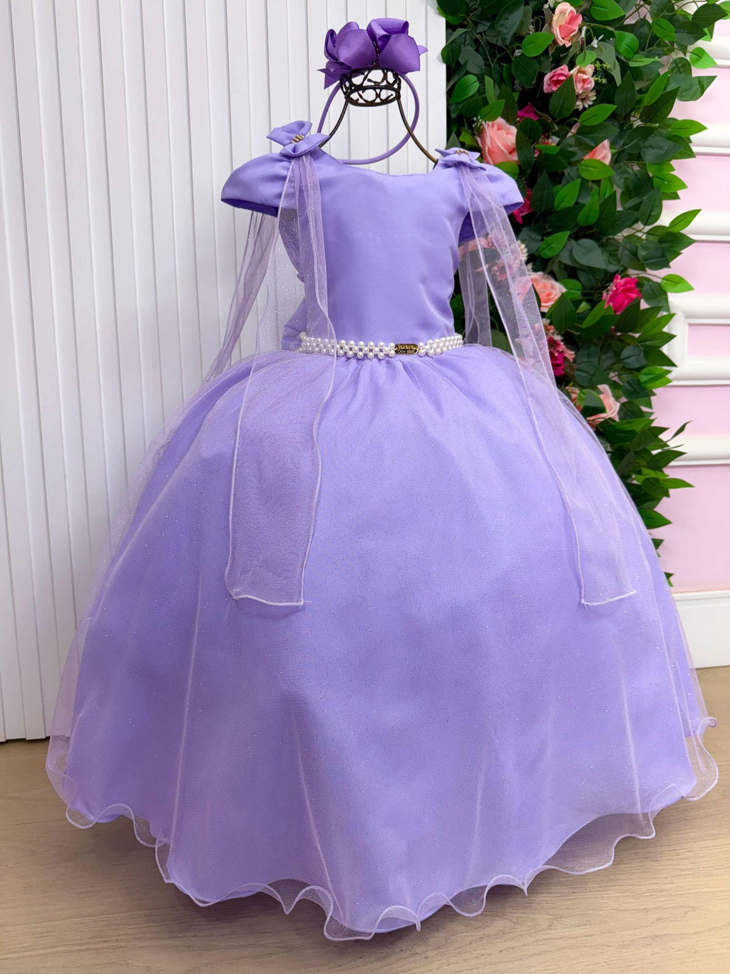 Vestido Banana Club Longo Diamante Lilas (VESTBNANCLBLNGDMNTLLS)