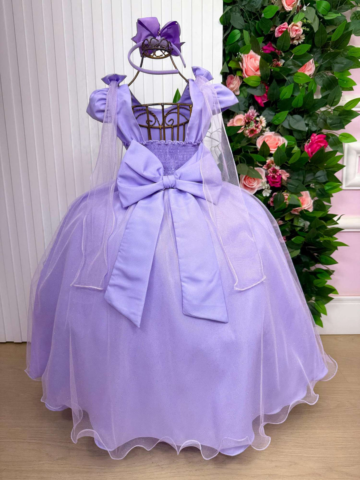 Vestido Banana Club Longo Diamante Lilas (VESTBNANCLBLNGDMNTLLS)