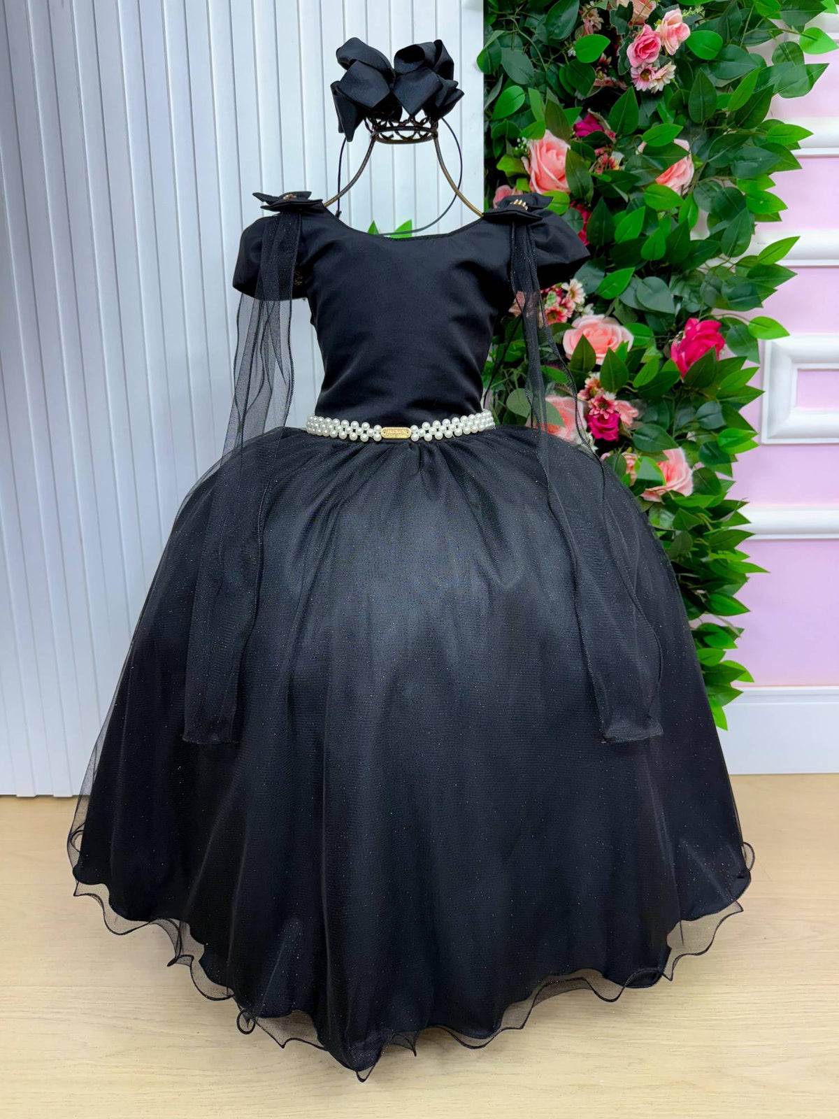 Vestido Banana Club Longo Diamante Preto (VESTBNANCLBLGNDAMTPR)