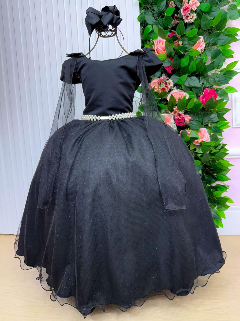 Vestido Banana Club Longo Diamante Preto (VESTBNANCLBLGNDAMTPR)