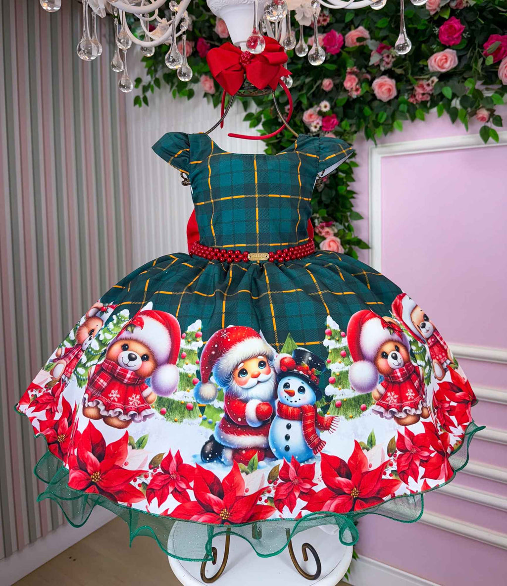 Vestido Banana Club Brilho de Neve - Natal (VESTBNNCLBBRLDNV)