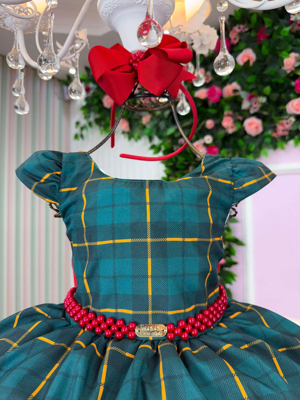 Vestido Banana Club Brilho de Neve - Natal (VESTBNNCLBBRLDNV)