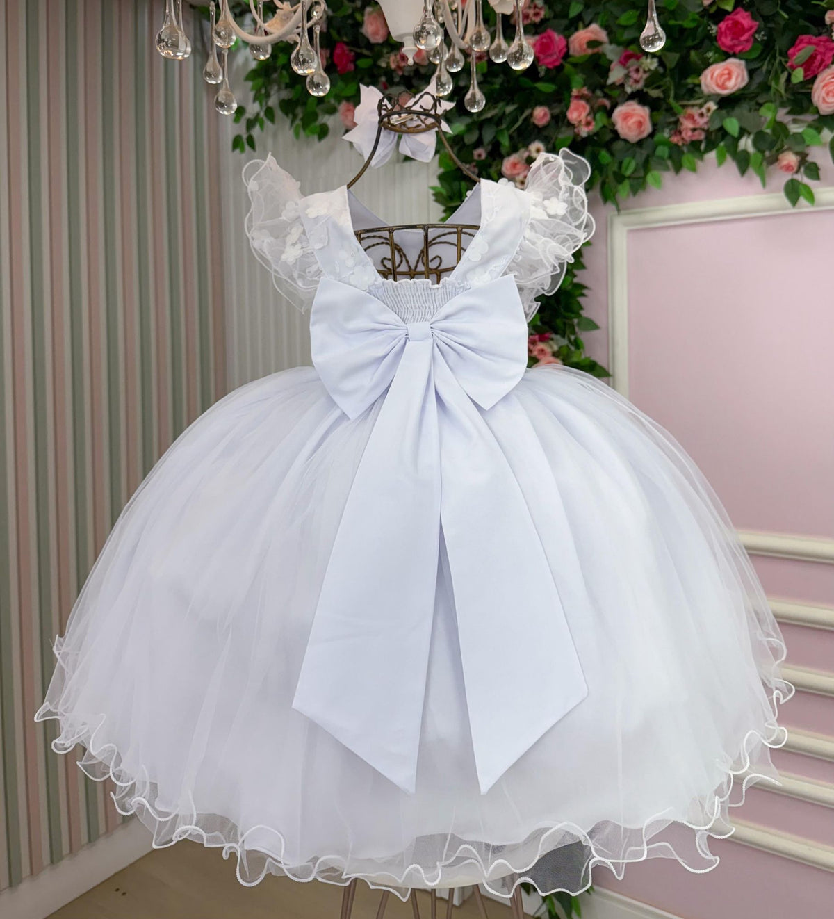 Vestido Infantil Menina Bonita Angelie Branco (VESTMNBNTANGLBR)