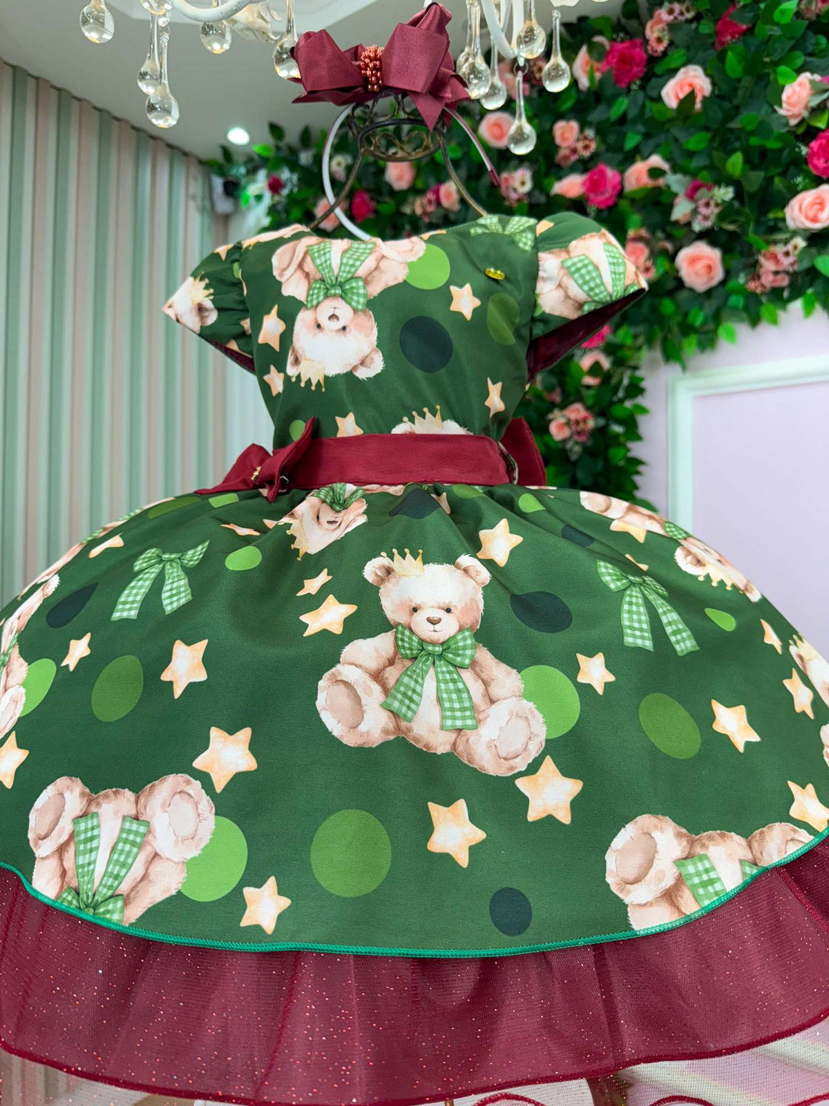 Vestido Banana Club Encanto de Natal Verde (VESTBNNCLBENNT)