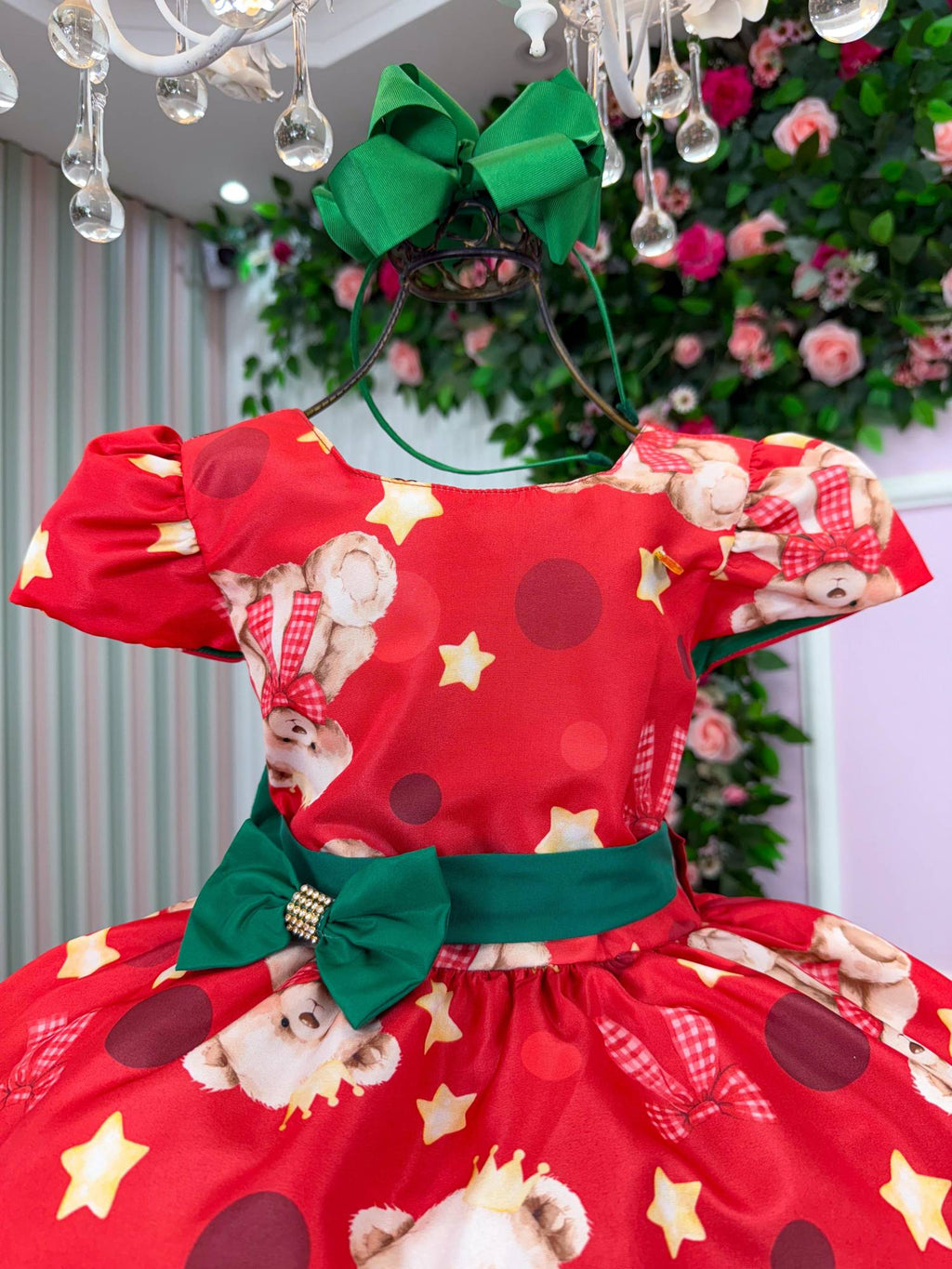Vestido Banana Club Encanto de Natal Vermelho (VESTBNNCLBENCNTVRM)