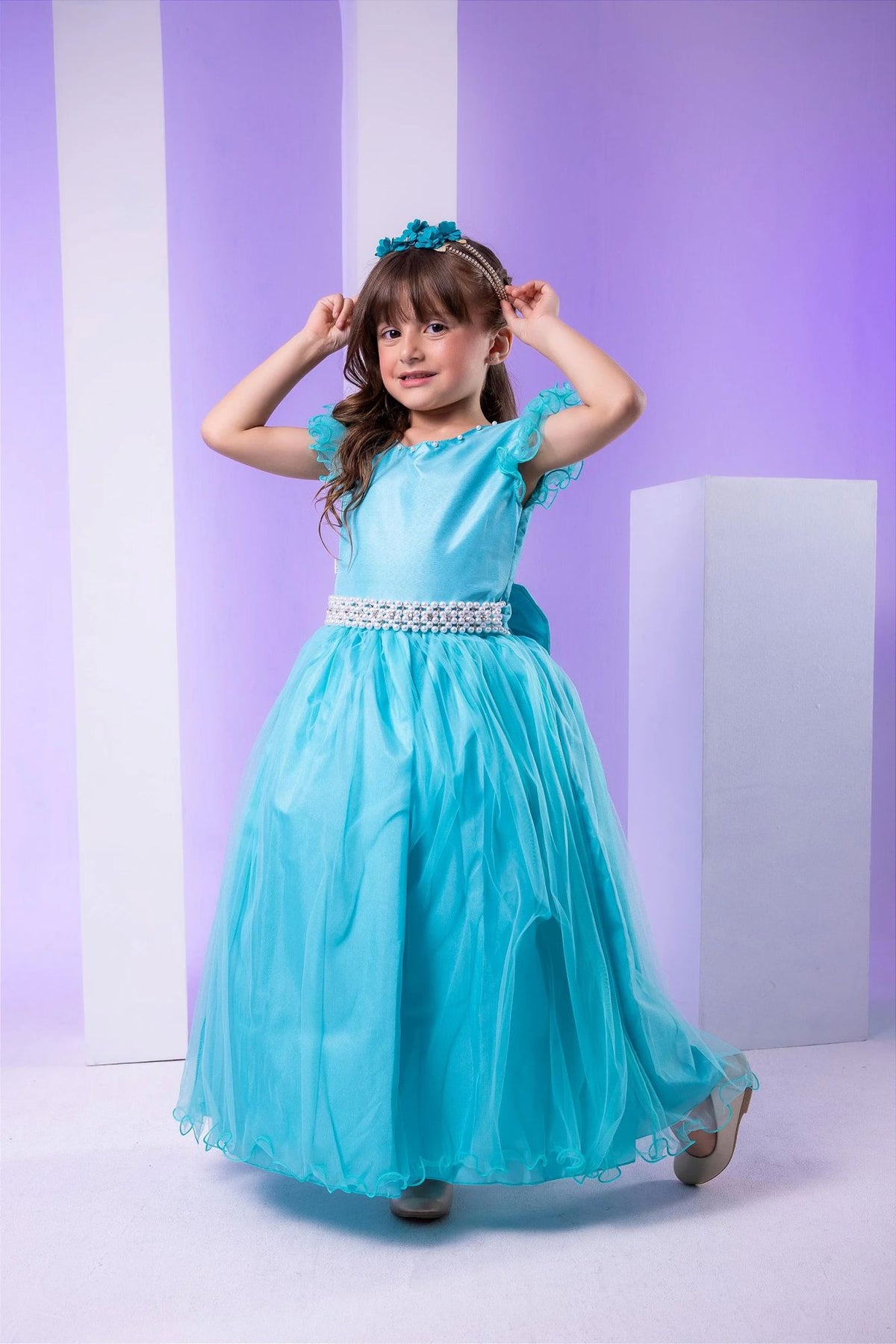 Vestido Marie Longo Amanda Verde Tiffany (VESTMRELONGAMNDVRDTFFN)