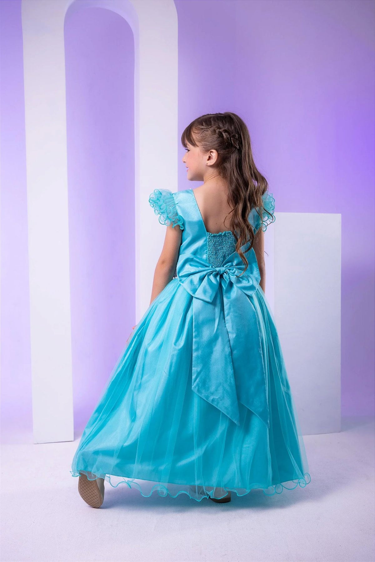 Vestido Marie Longo Amanda Verde Tiffany (VESTMRELONGAMNDVRDTFFN)