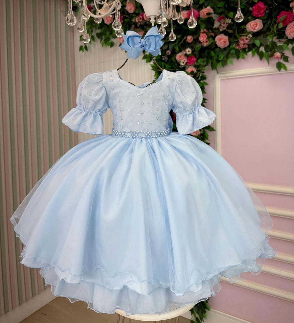 Vestido Bella Child Priscila Azul Bebe (VESTBLLCHILDPRSLAAZLBB)