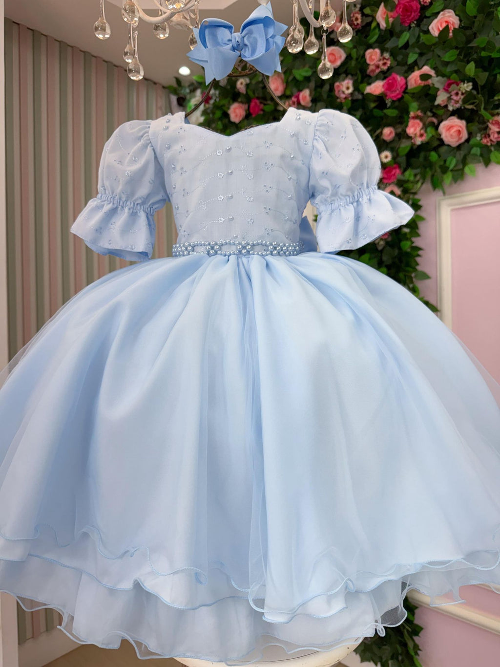 Vestido Bella Child Priscila Azul Bebe (VESTBLLCHILDPRSLAAZLBB)