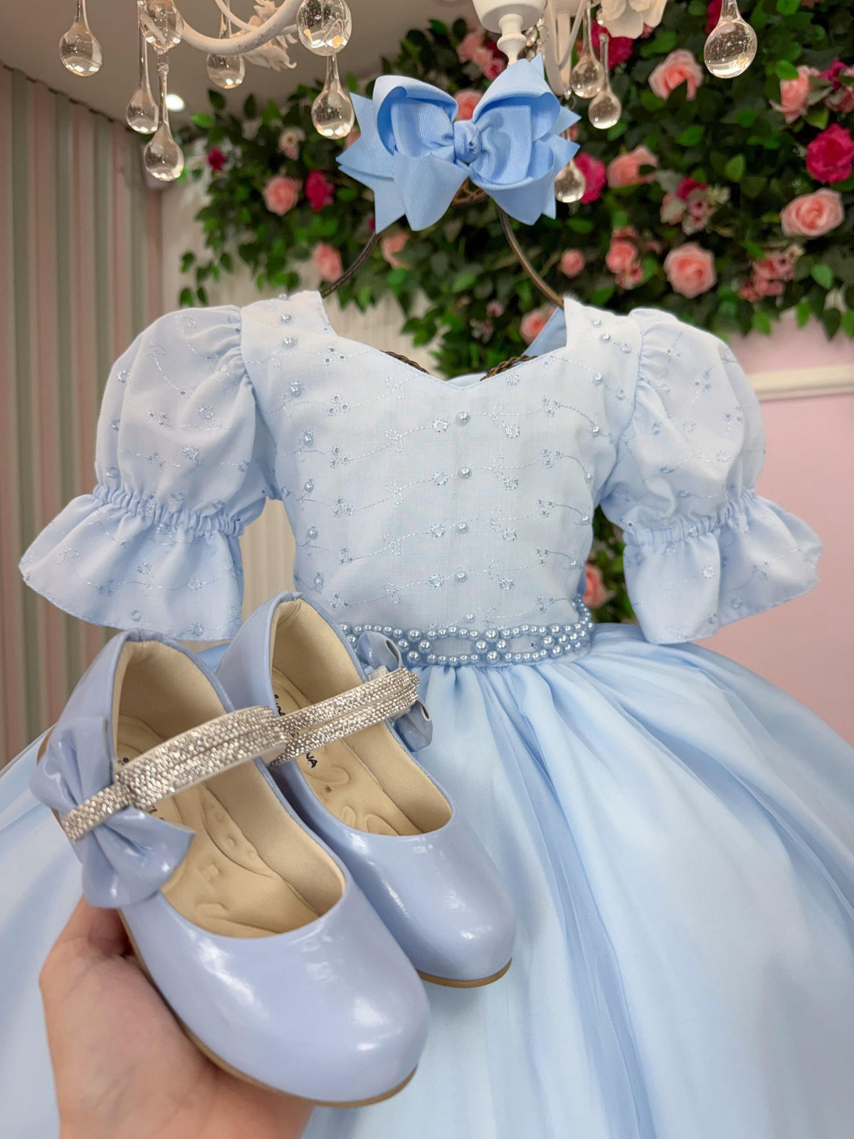 Vestido Bella Child Priscila Azul Bebe (VESTBLLCHILDPRSLAAZLBB)