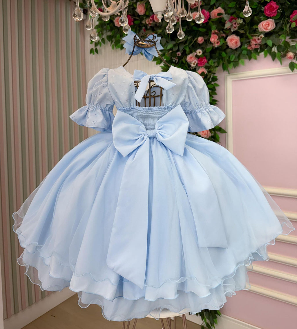 Vestido Bella Child Priscila Azul Bebe (VESTBLLCHILDPRSLAAZLBB)
