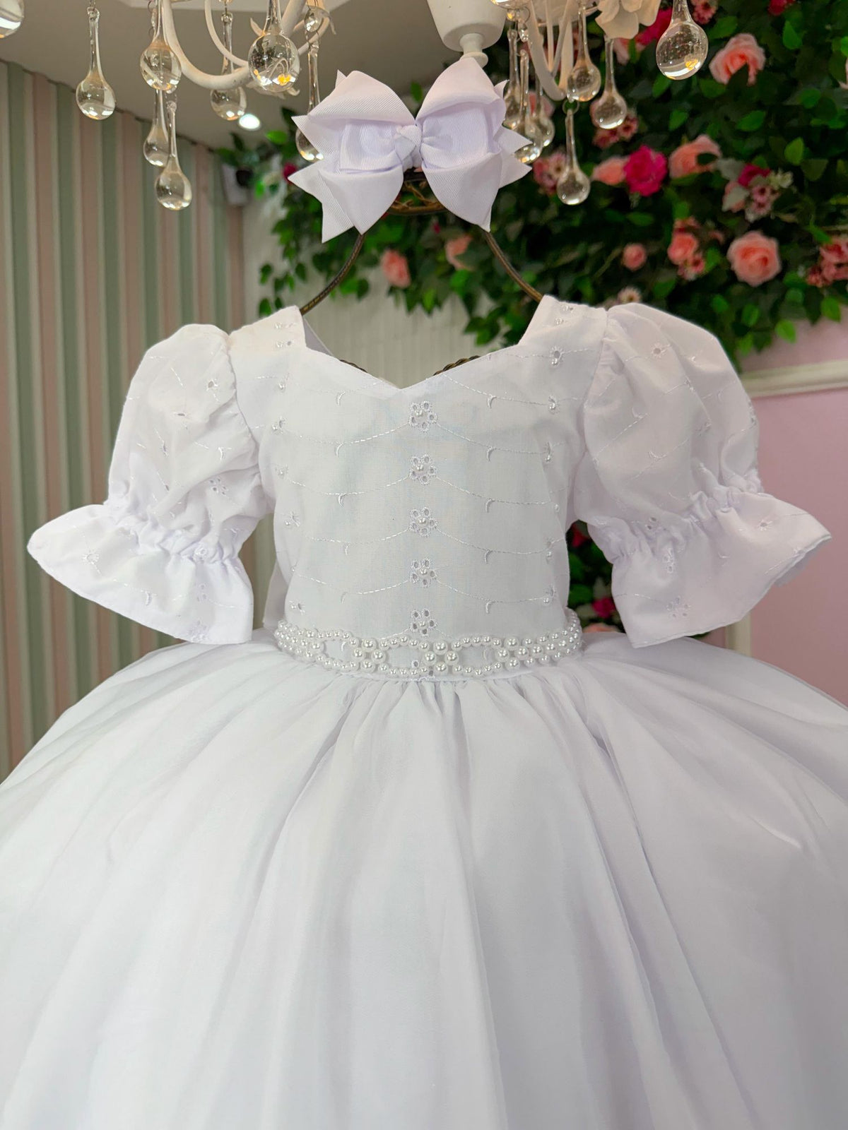 Vestido Bella Child Priscila Branco (VESTBLACHLSPRRSCLBRC)