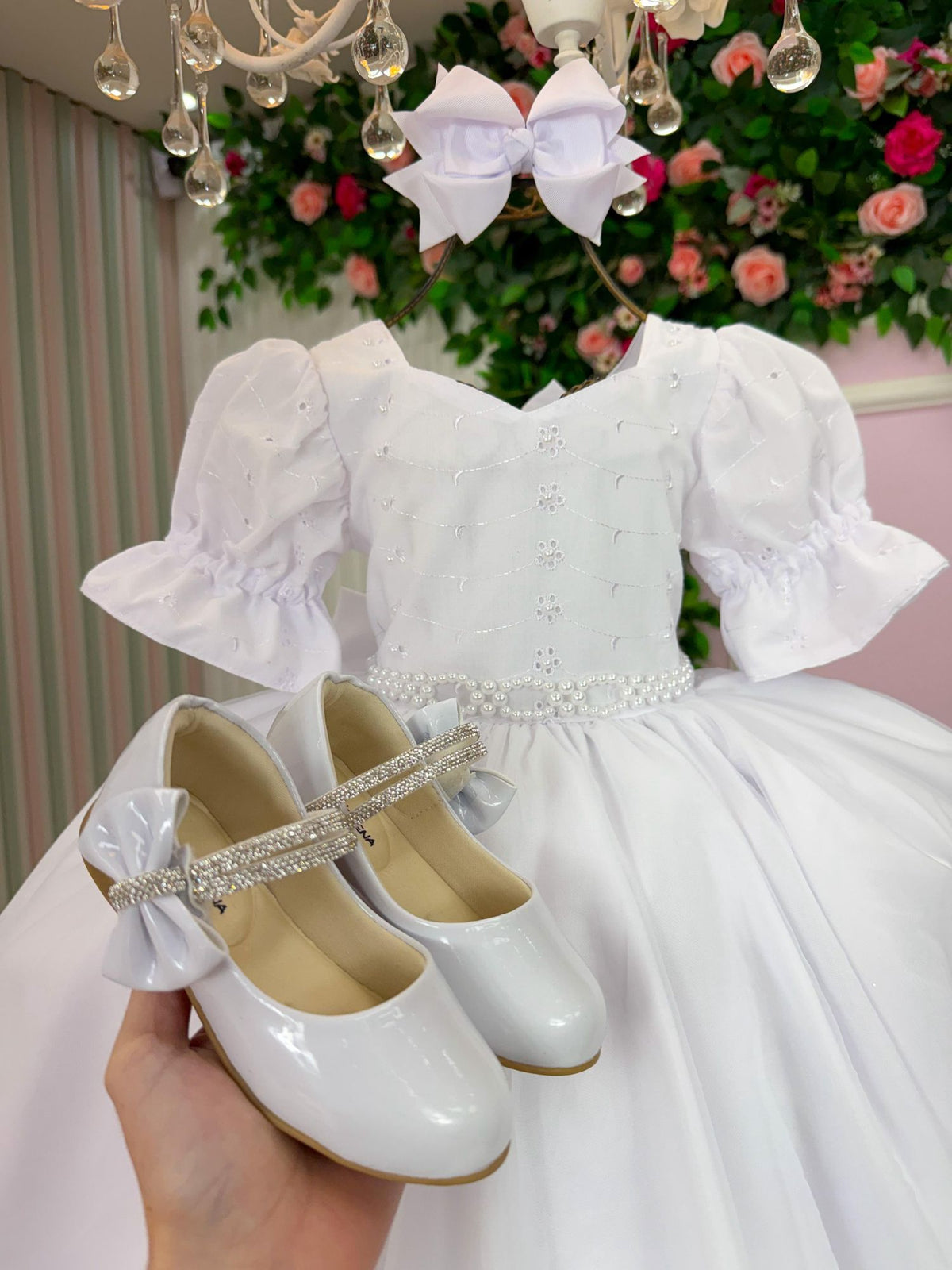Vestido Bella Child Priscila Branco (VESTBLACHLSPRRSCLBRC)