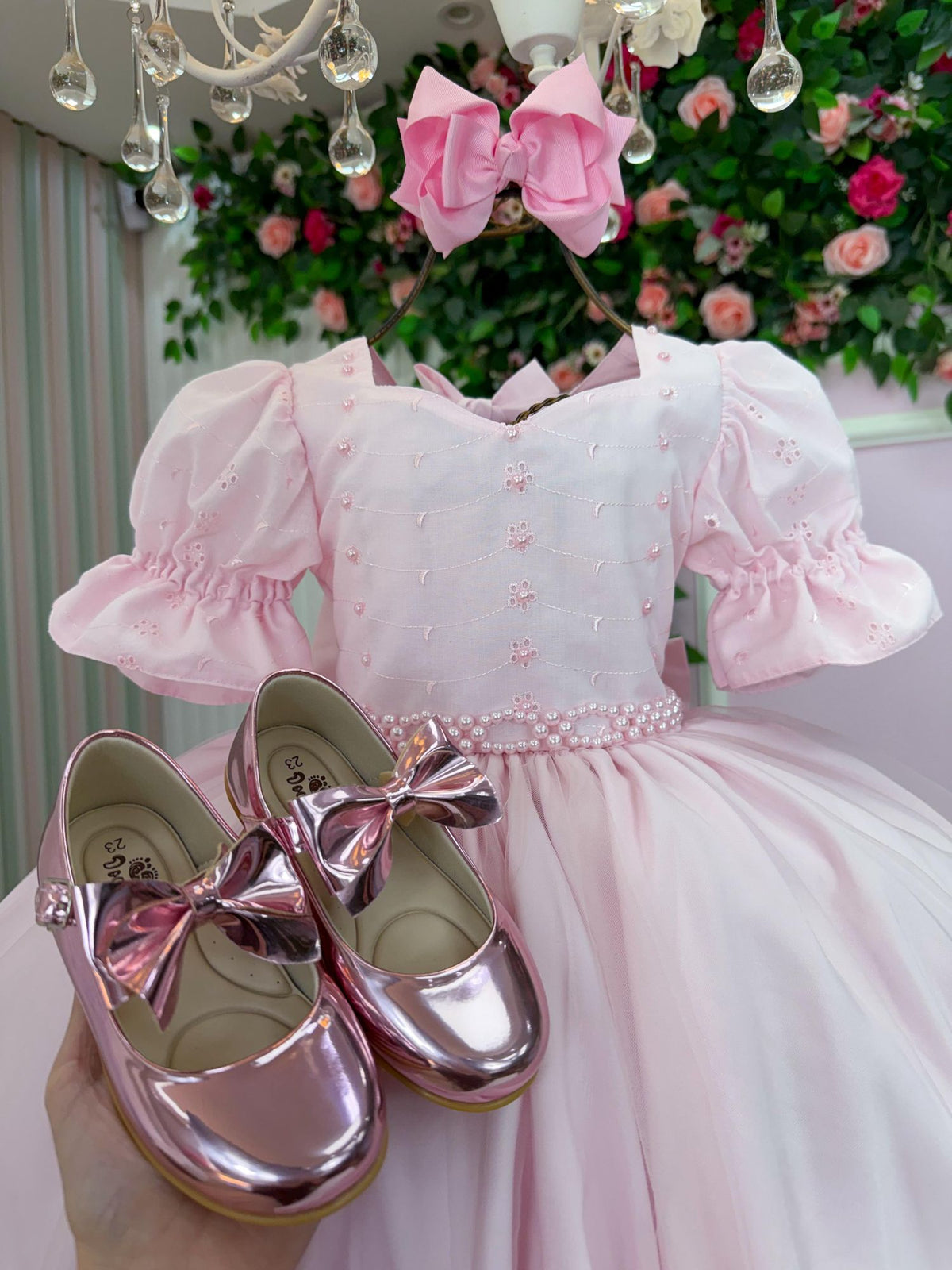 Vestido Bella Child Priscila Rosa Bebe (VESTBLACHLDPRSLRS)