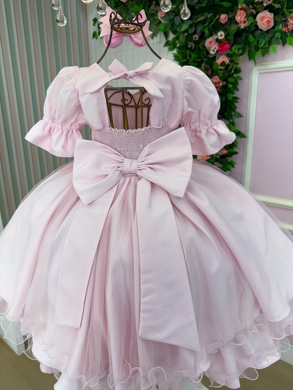 Vestido Bella Child Priscila Rosa Bebe (VESTBLACHLDPRSLRS)