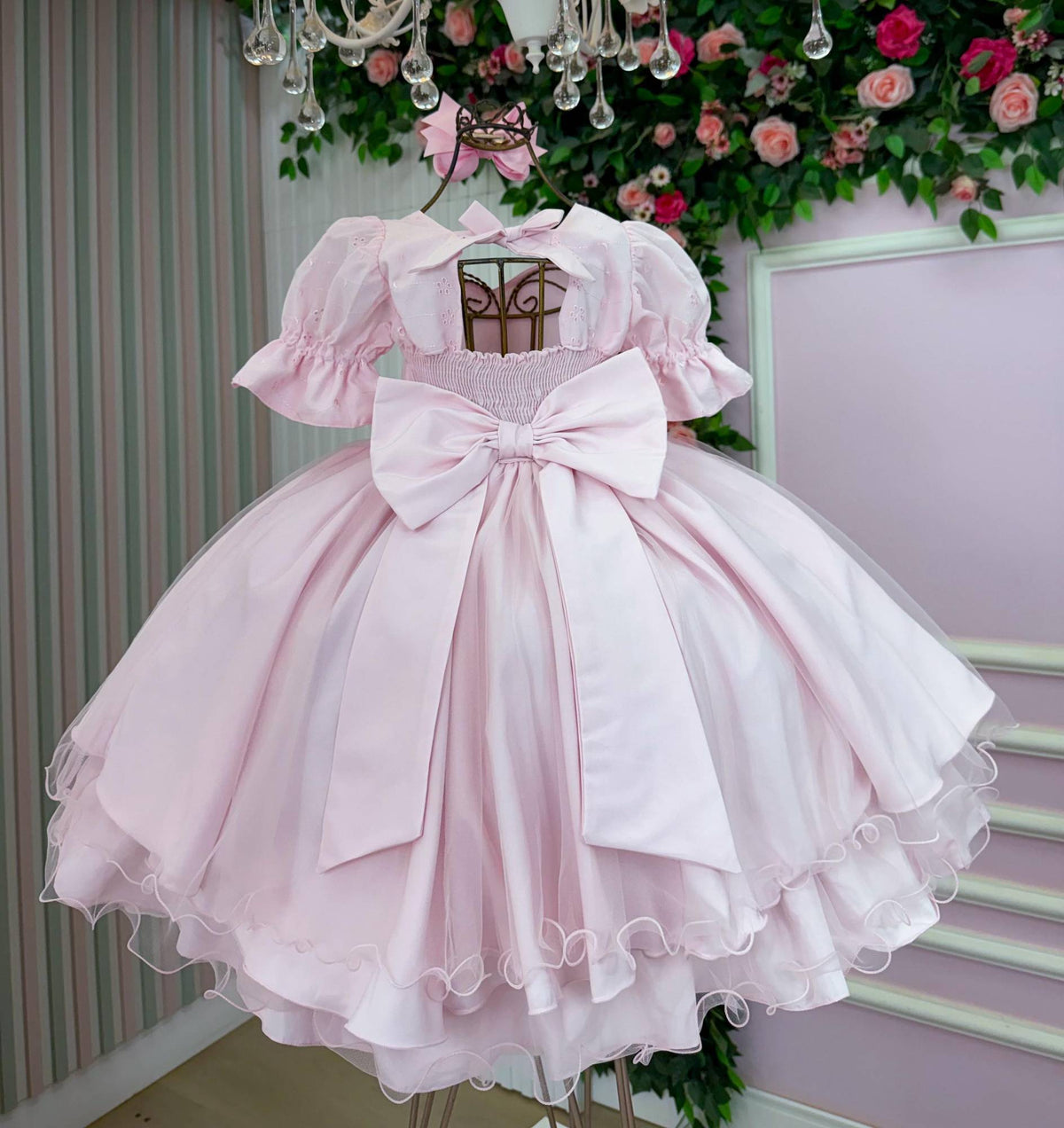 Vestido Bella Child Priscila Rosa Bebe (VESTBLACHLDPRSLRS)