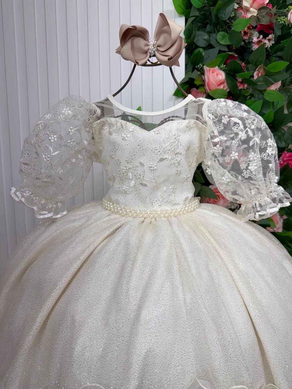 Vestido Bella Child Longo Eva Off (VESTBLLCHLEVOFF)