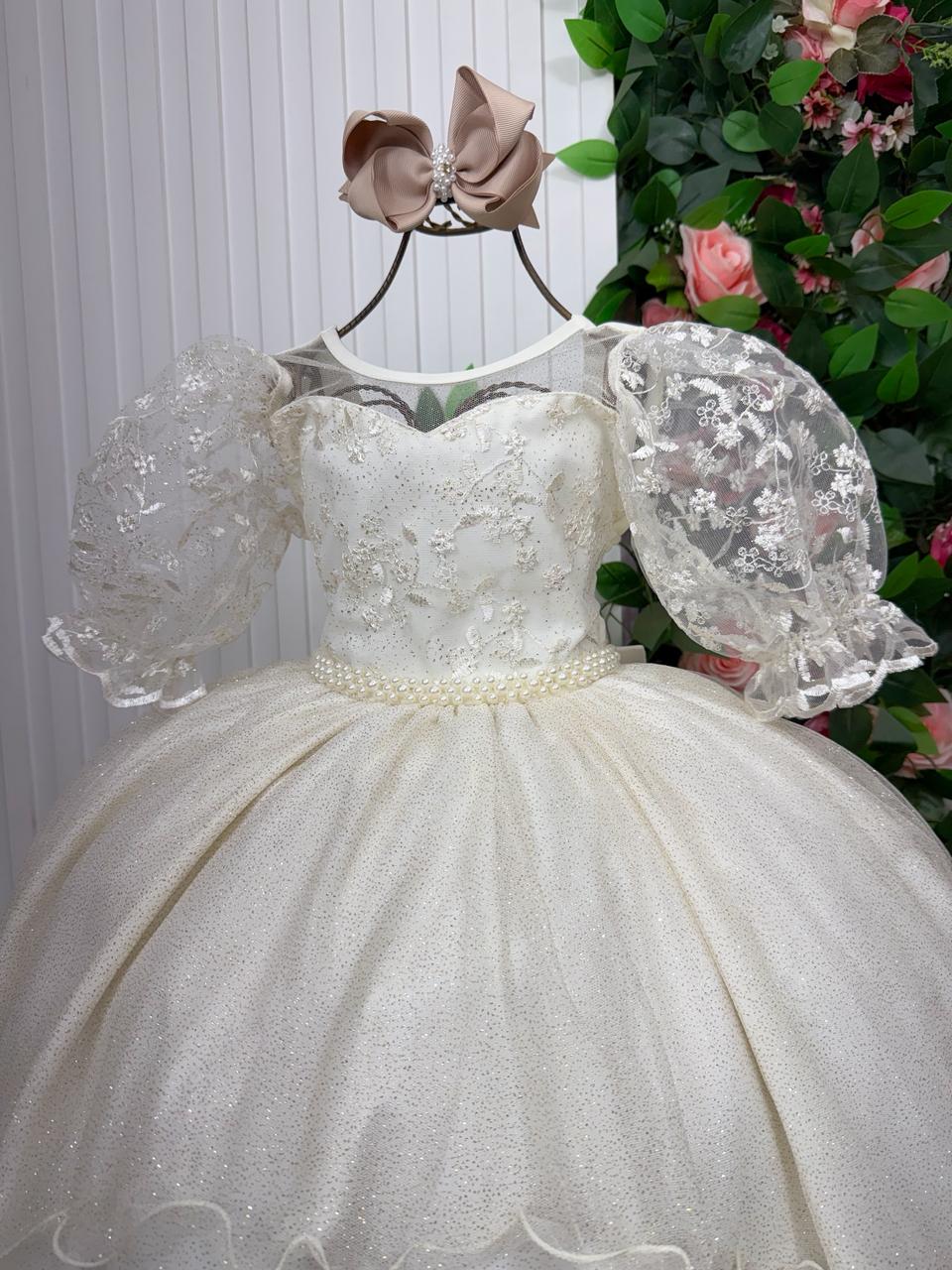 Vestido Bella Child Longo Eva Off (VESTBLLCHLEVOFF)