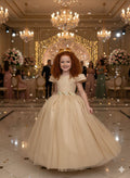 Vestido Marie Longo Heloisa Dourado (VESTMRELGNHLISADORAD)