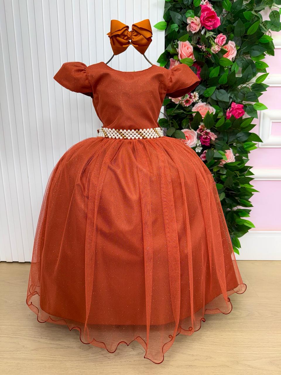 Vestido Marie Longo Heloisa Terracota (VESTMRELONGHLISATRCT)