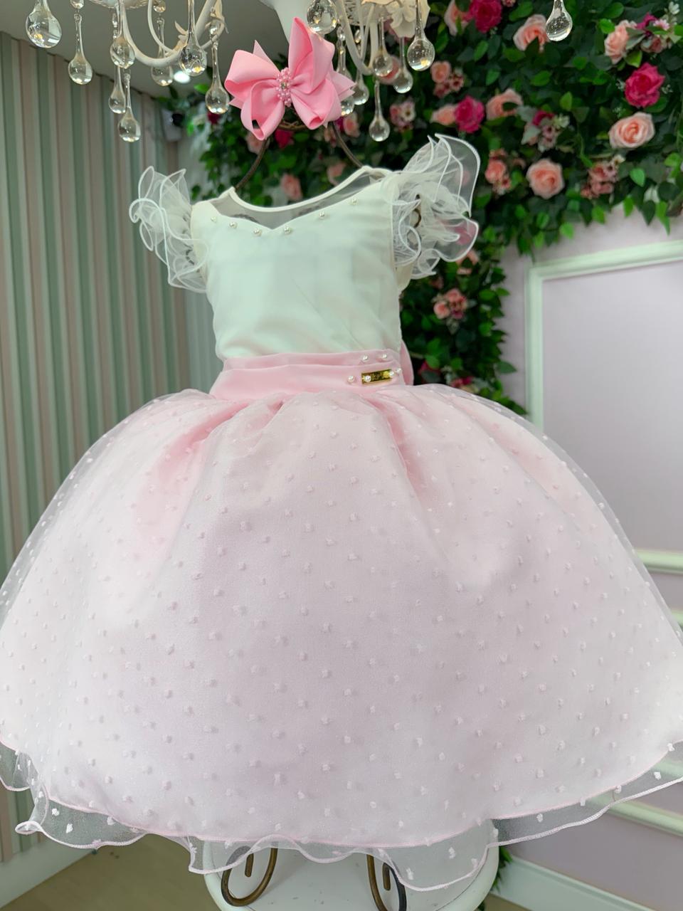 Vestido Mini Miss Betani Rosa Bebe (VESTMNMSSBTNRSBB)