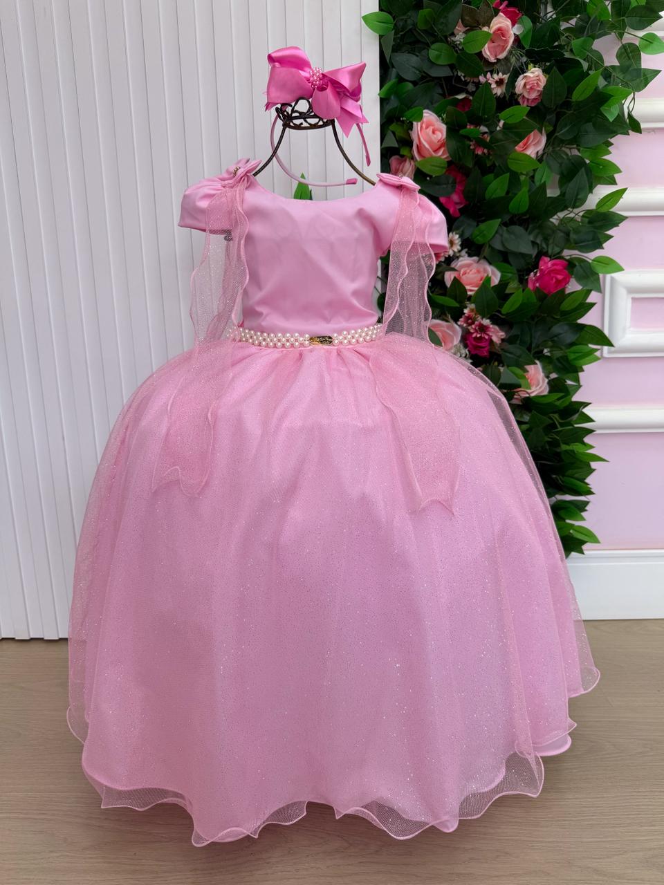 Vestido Banana Club Longo Diamante Rosa (VESTBNANCLBLNGDAMTRSCLHT)