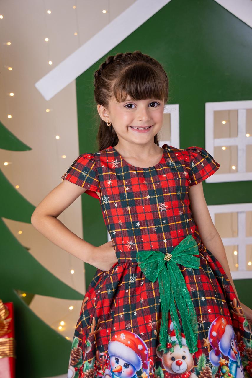 Vestido Marie Magia De Natal Vermelho (VESTMREDNTLVERM)
