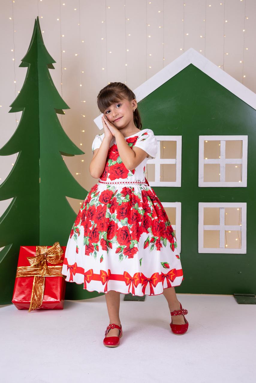Vestido Marie Rubi Natalino - Natal (VESTMRRBNTLT)