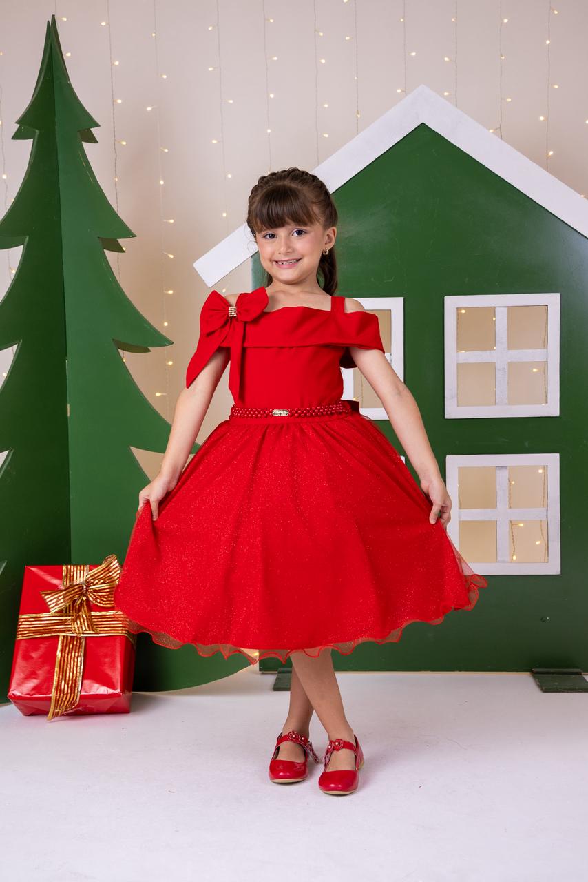 Vestido Banana Club Jessica Vermelho - Natal (VESTBNACLBJSCVERMNT)