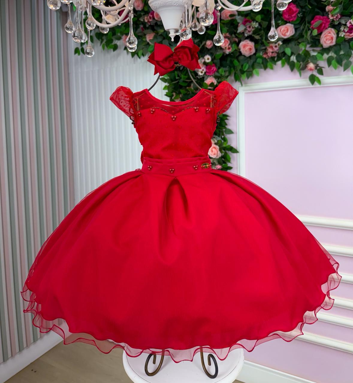 Vestido Mini Miss Isabela Vermelho (VESTIDOMNMSIBLVRM)