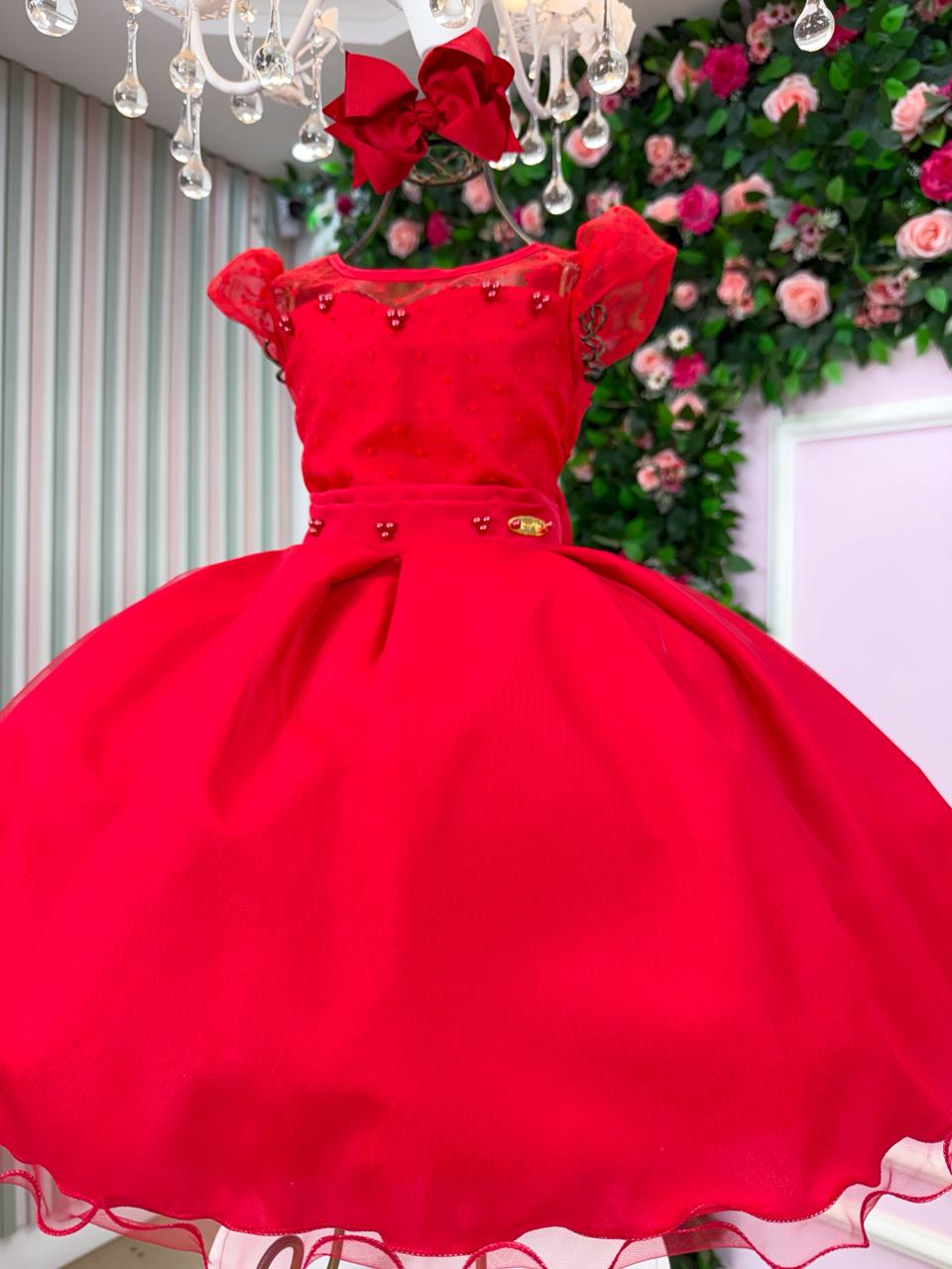 Vestido Mini Miss Isabela Vermelho (VESTIDOMNMSIBLVRM)