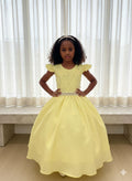 Vestido Ysa Kids Ariane Longo Amarelo (VESTYSAKIARILONAMOU)