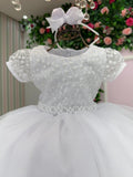 Vestido Bella Child Lavínia Branco (VESTLAVBELLACHILBR)