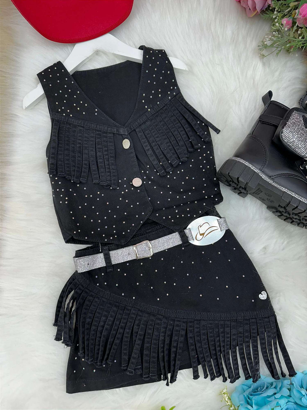 Conjunto Blogueirinha Boiadeira Maraisa (CONJBLGRNHBOADRA)