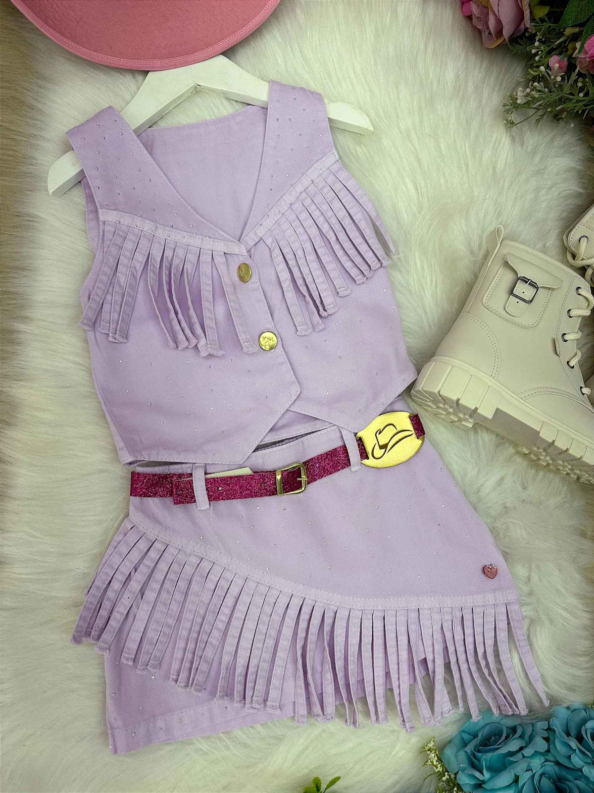 Conjunto Blogueirinha Boiadeira Maraisa (CONJBLGRNHBOADRA)
