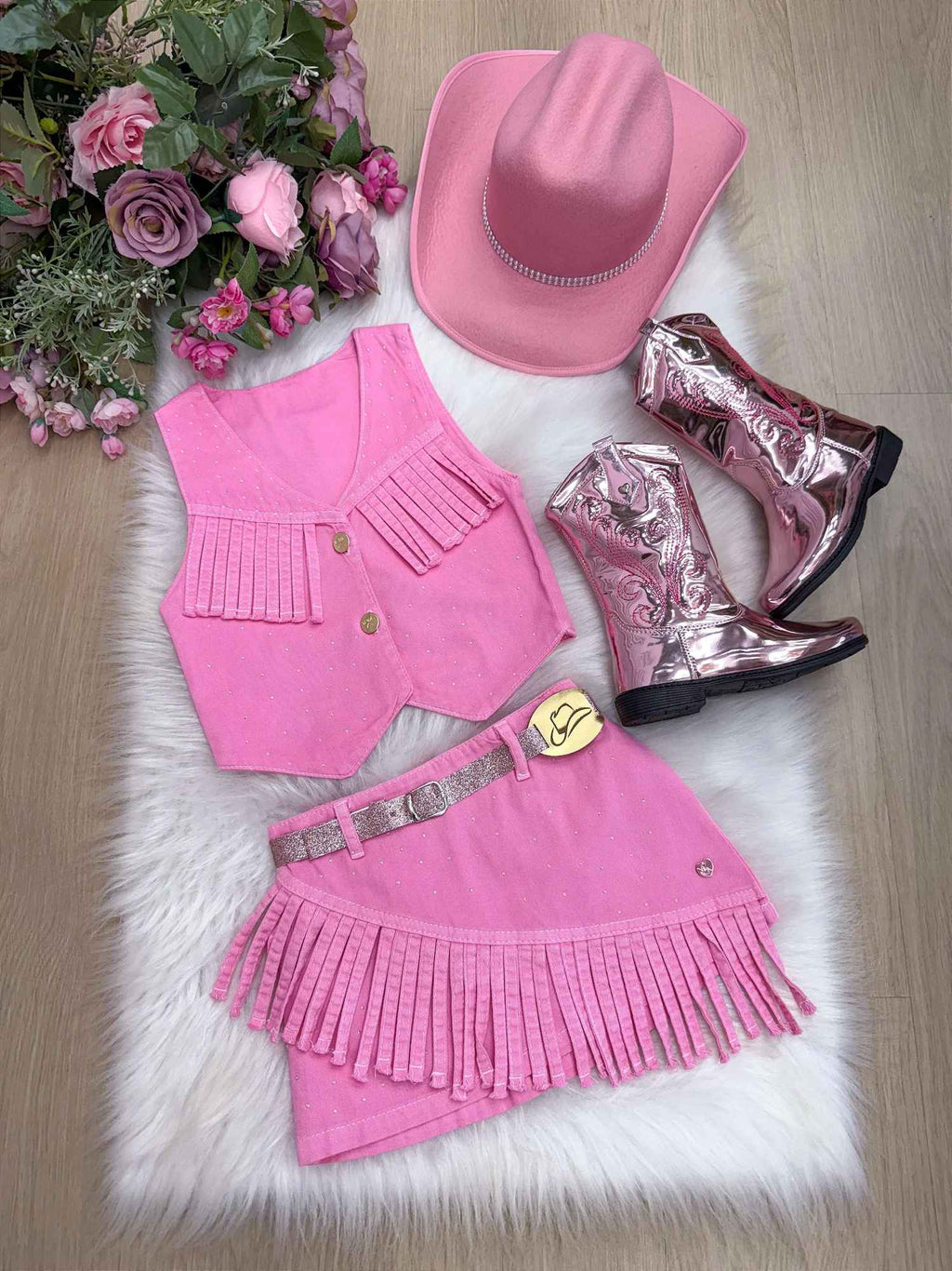 Conjunto Blogueirinha Boiadeira Maraisa (CONJBLGRNHBOADRA)
