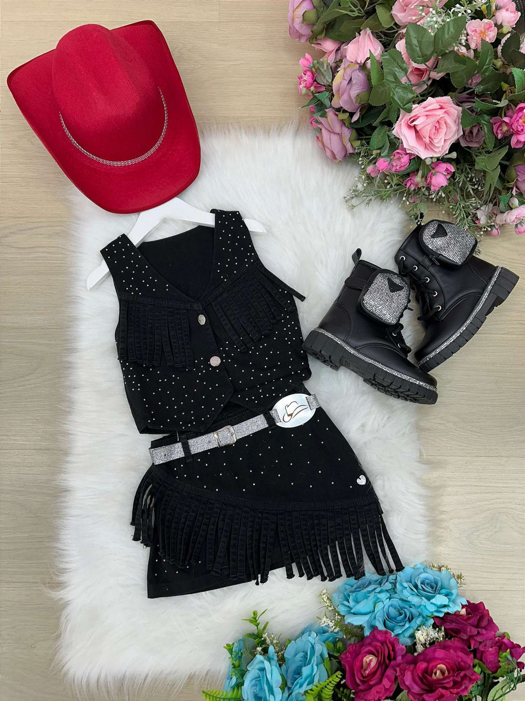 Conjunto Blogueirinha Boiadeira Maraisa (CONJBLGRNHBOADRA)