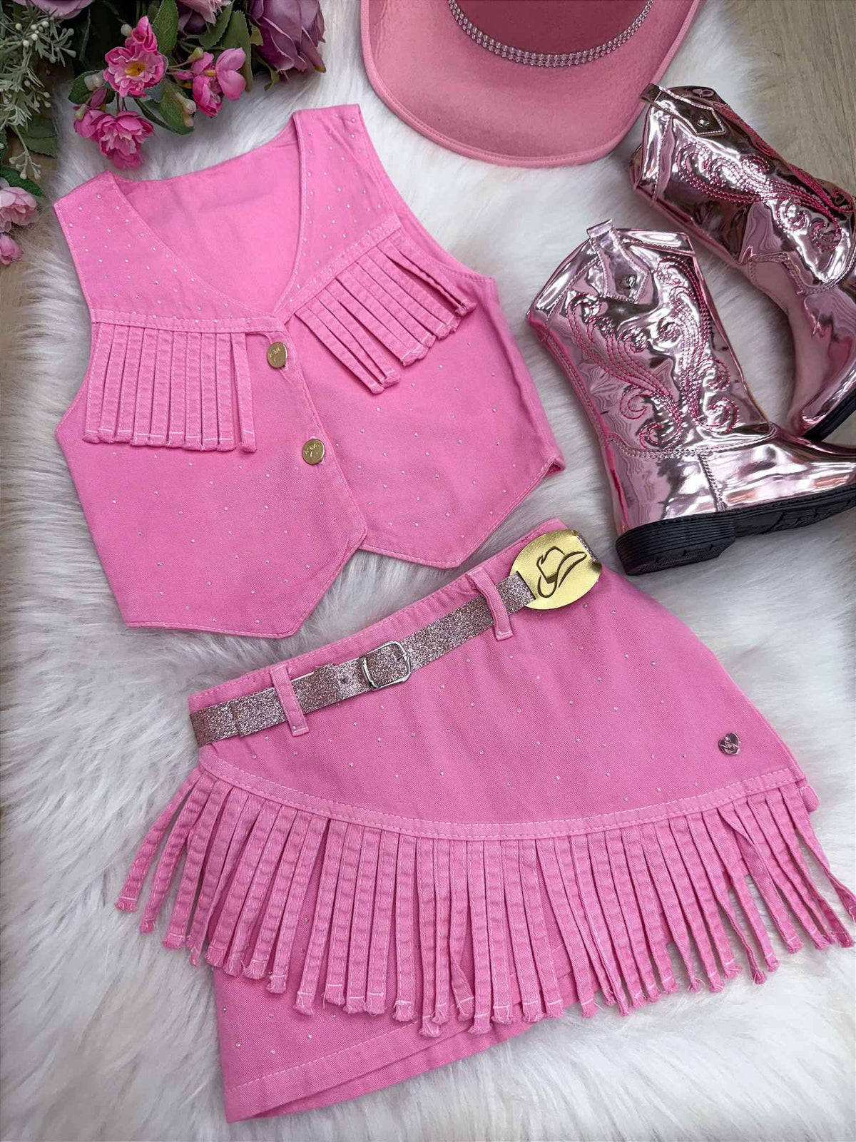 Conjunto Blogueirinha Boiadeira Maraisa (CONJBLGRNHBOADRA)