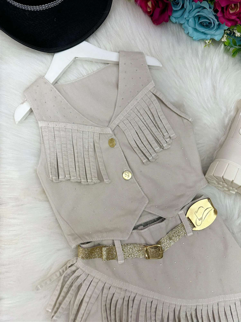 Conjunto Blogueirinha Boiadeira Maraisa (CONJBLGRNHBOADRA)