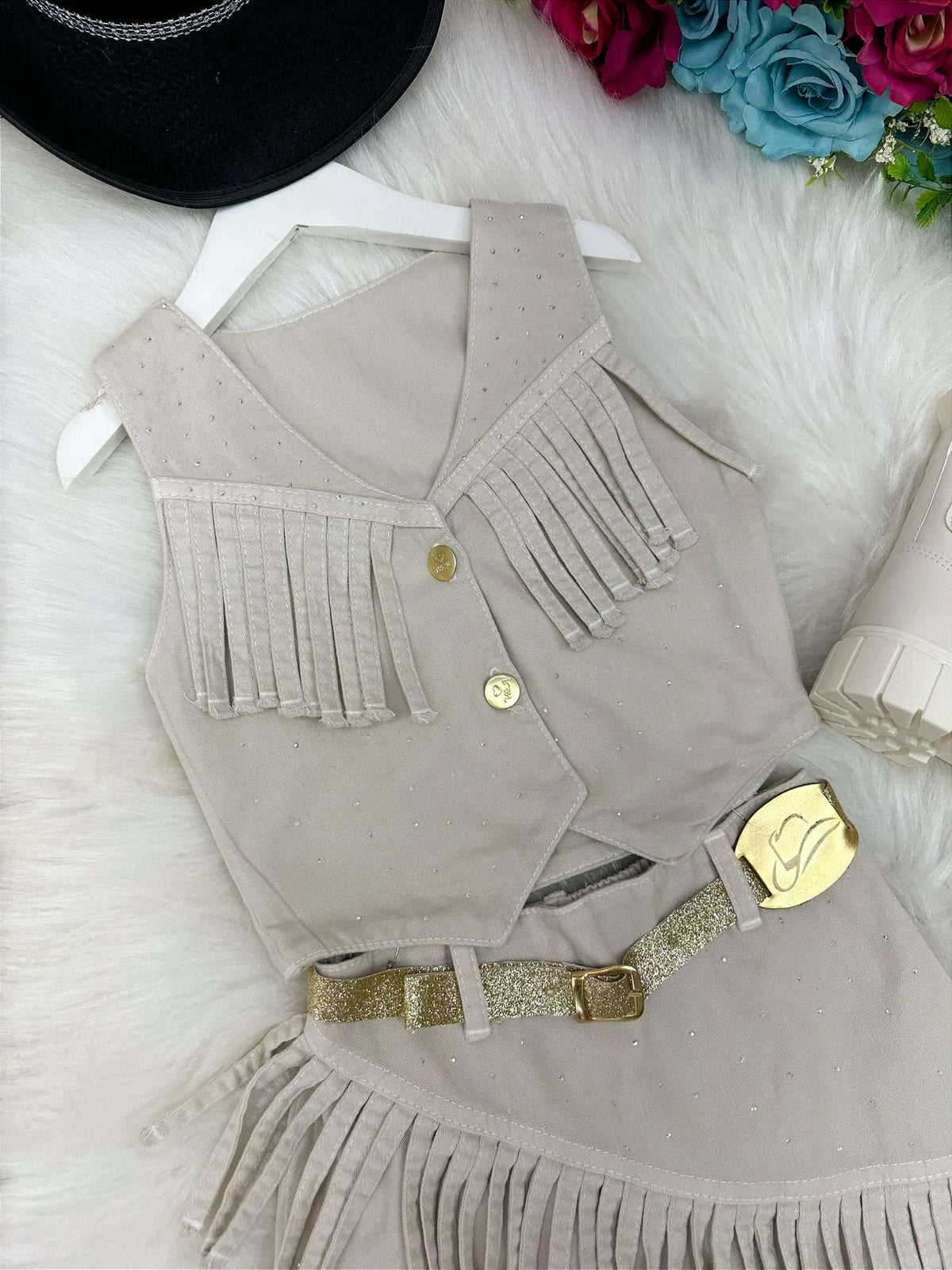 Conjunto Blogueirinha Boiadeira Maraisa (CONJBLGRNHBOADRA)