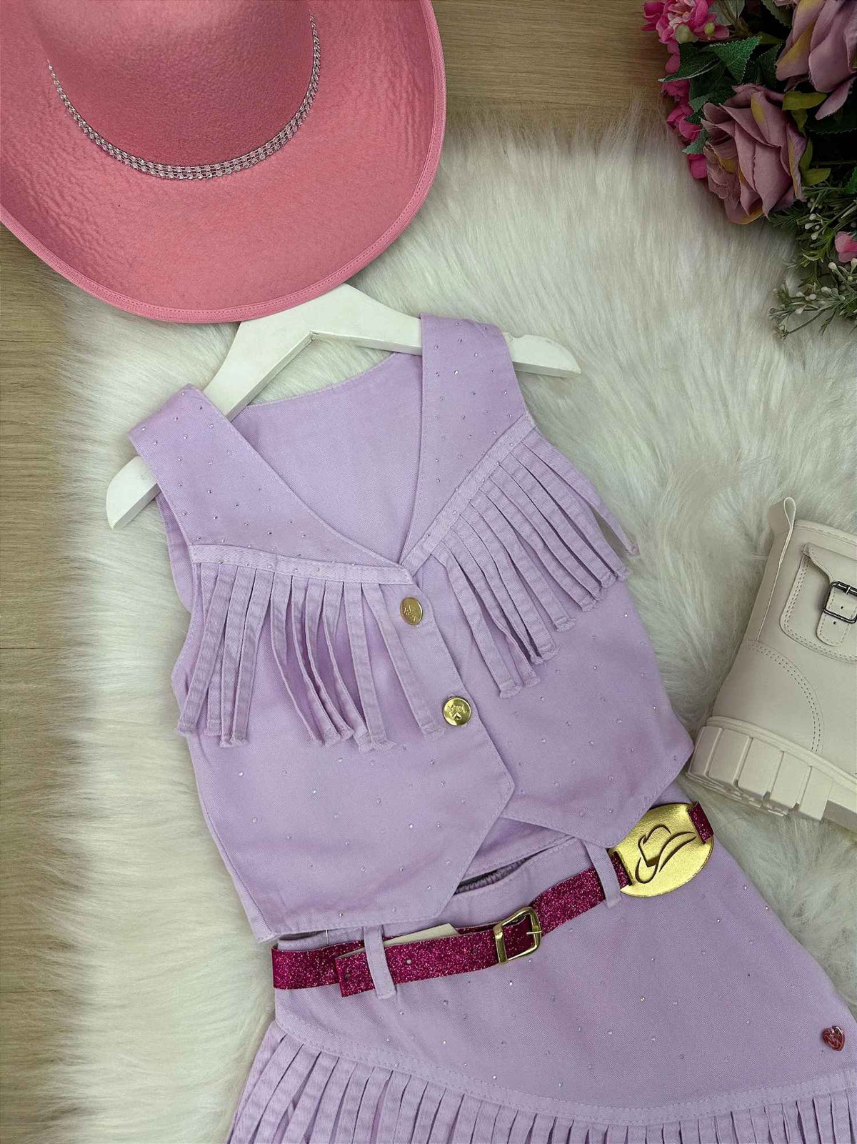 Conjunto Blogueirinha Boiadeira Maraisa (CONJBLGRNHBOADRA)