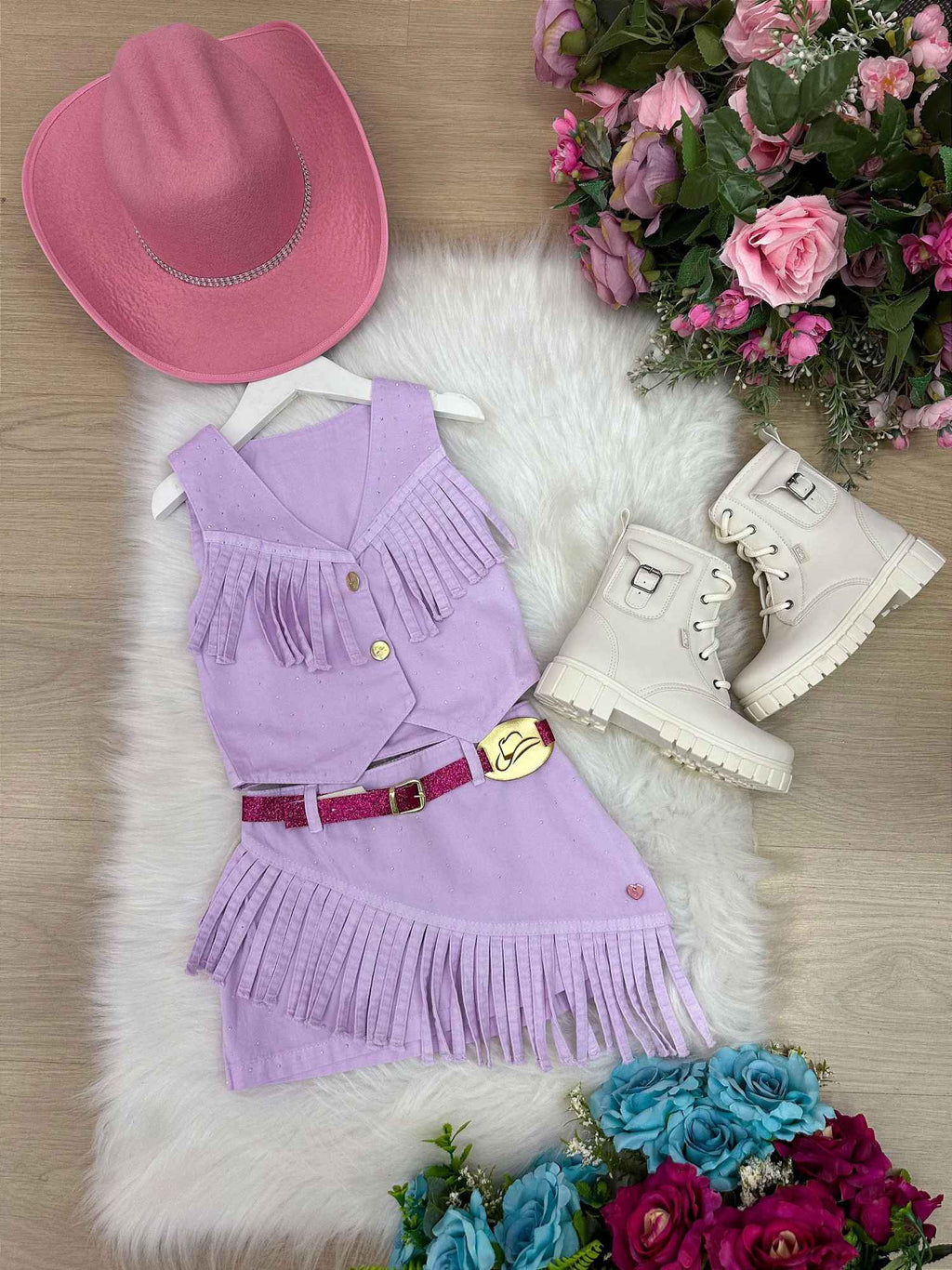 Conjunto Blogueirinha Boiadeira Maraisa (CONJBLGRNHBOADRA)