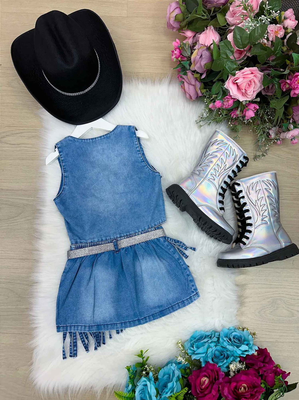 Conjunto Blogueirinha Boiadeira Maraisa (CONJBLGRNHBOADRA)