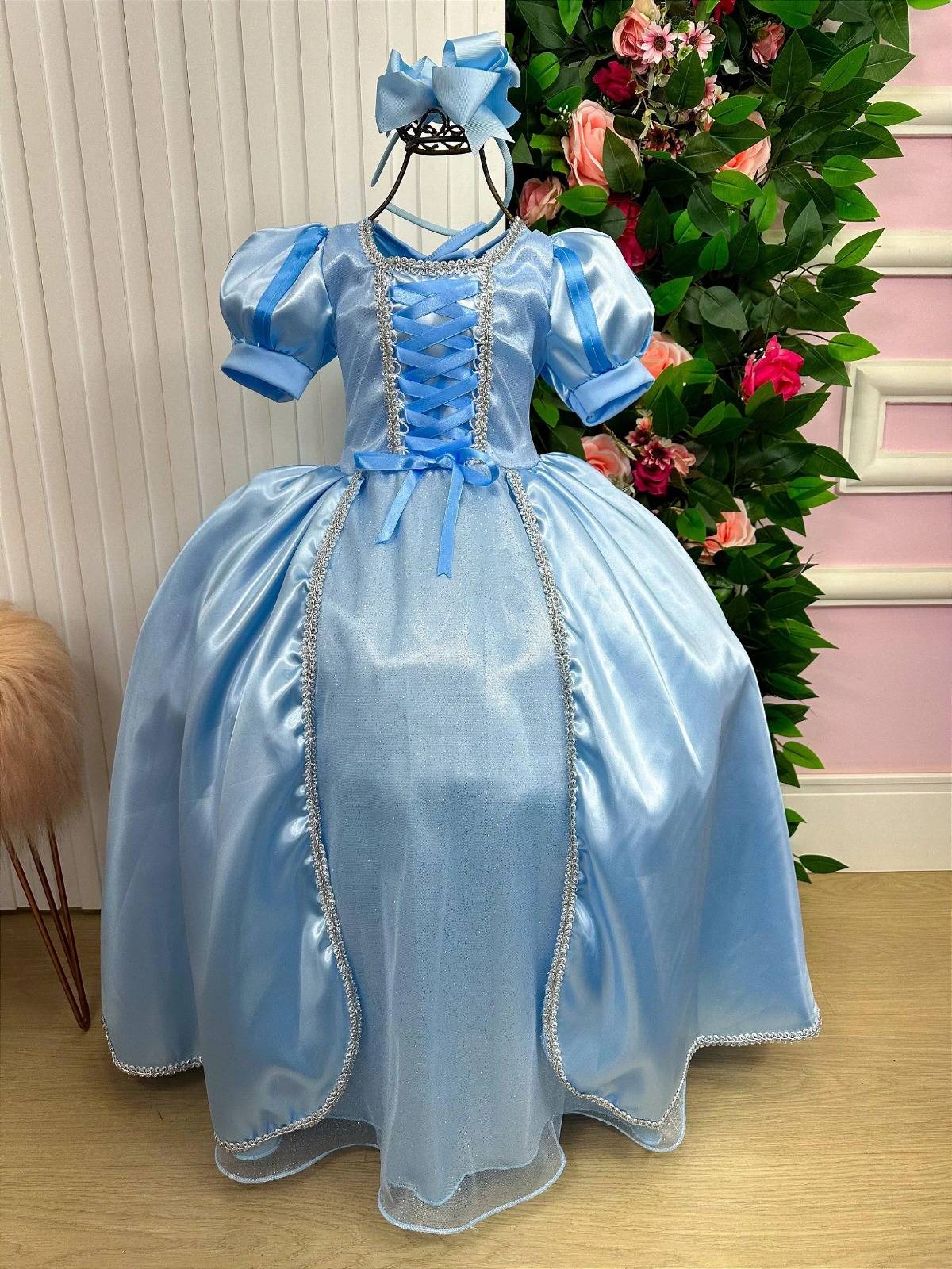 Fantasia Princesa Belli Princesas + Saiote (FTPRBPRNSAT)