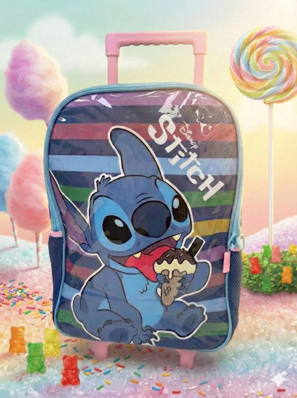 Mochila de Rodinhas Stitch (KTMCHLCSTMSLNCHRSTST)