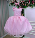 Vestido Marie Mariely Rosa Bebe (VESTMRMRSBB)