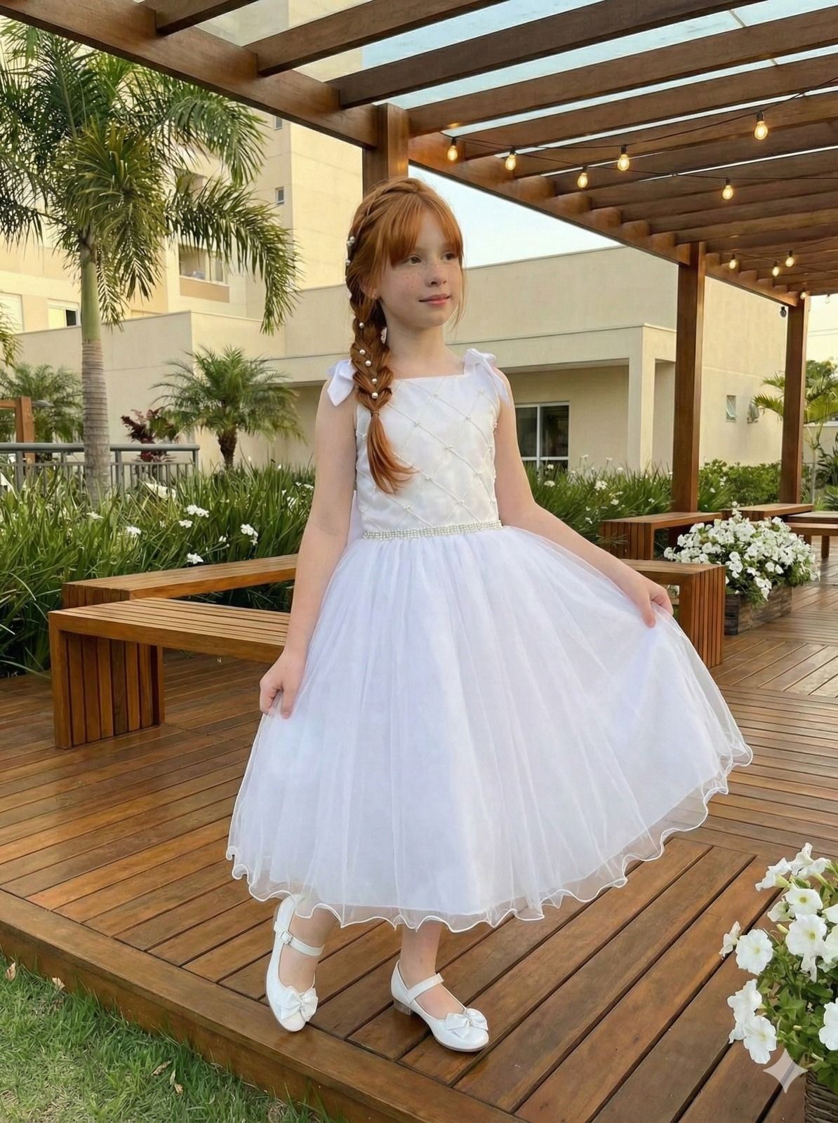 Vestido Marie Mariely Branco (VESMAMARIBRA)