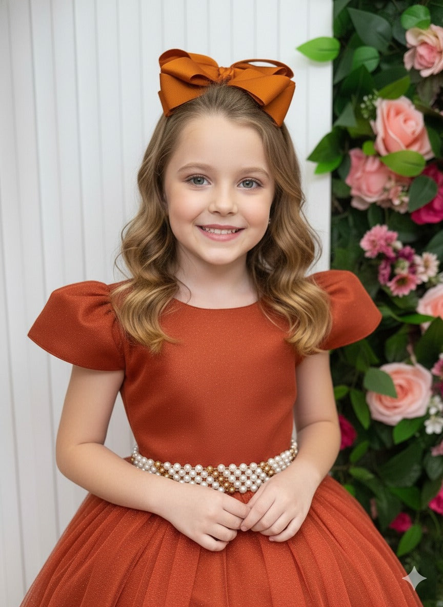 Vestido Marie Longo Heloisa Terracota (VESTMRELONGHLISATRCT)